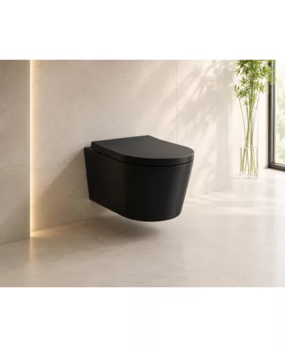 Lavita Versoni Black Tornado 3.0 fali WC csésze