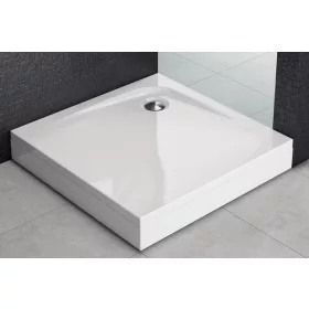 Evelin 90x90 szögletes akril zuhanytálca
