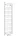 Bruckner Albrecht 400x1250 fürdőszobai radiátor