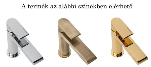 Bugnatese  Axo falsík alatti váltós csaptelep kifolyóval és zuhanyszettel
