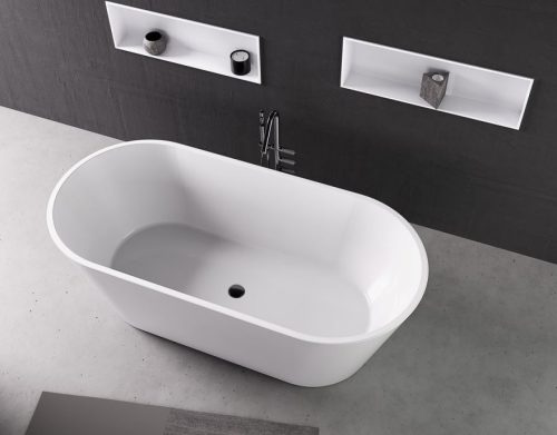 Polysan Azra 170x80 szabadon álló fürdőkád