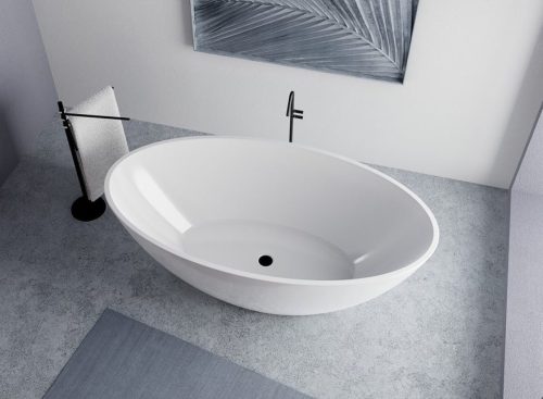 Polysan Coryn 165x90 szabadon álló fürdőkád