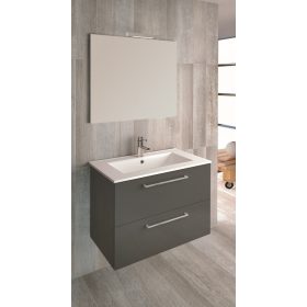   Easy 70 cm fali fürdőszobabútor Kyra mosdóval, tükörrel