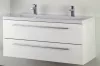 Sanotechnik Fiora 120 alsóbútor + mosdó fehér