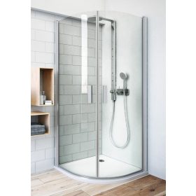 Roltechnik TR1 90 íves nyílóajtós zuhanykabin