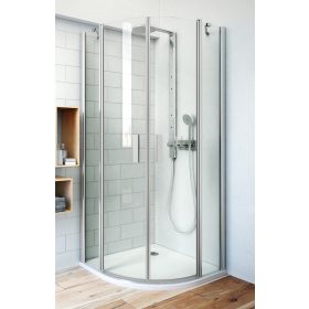 Roltechnik TR2 90 íves nyílóajtós zuhanykabin
