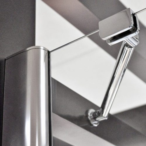 TR2 90 íves nyílóajtós zuhanykabin biztonsági üveg