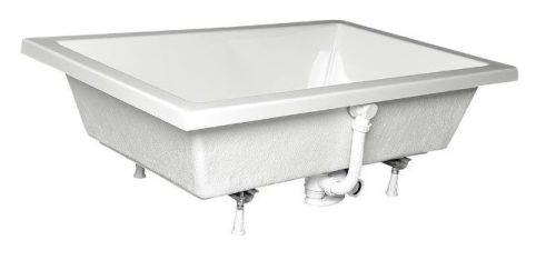 Polysan Deep 120x90 cm magasított zuhanytálca