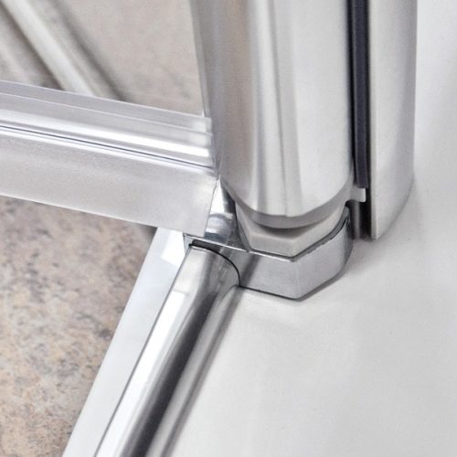 TDO1+TB 100x80 nyíló ajtós zuhanykabin részlet