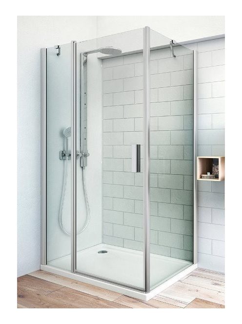 TDO1+TB 100x90 nyíló ajtós zuhanykabin