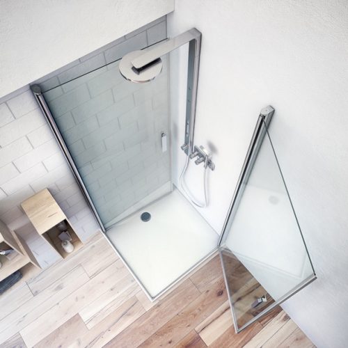 TCO1+TCO1 90 szögletes nyílóajtós zuhanykabin merevítő