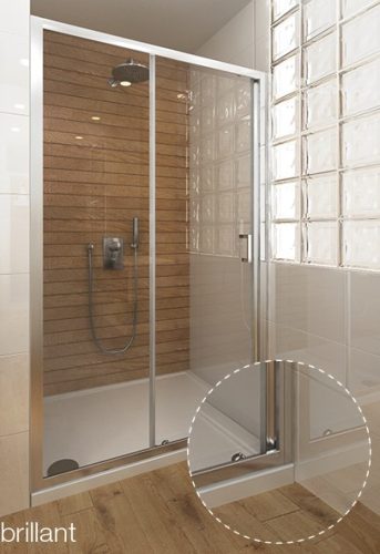 Roltechnik TCN1 90 nyílóajtós zuhanyajtó