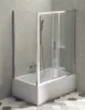 Deep 130x75 cm magasított zuhanytálca előlappal és oldallappal