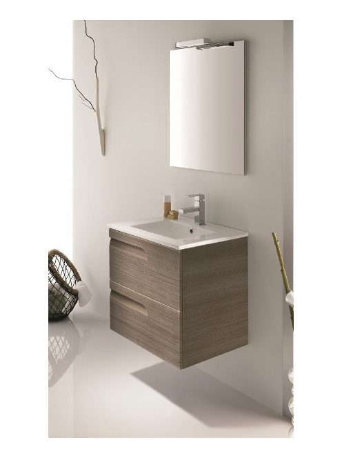 Vitale 60 cm fürdőszobabútor Slim mosdóval, tükörrel