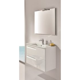   Vitale 80 cm fali fürdőszobabútor Kyra mosdóval, tükörrel