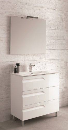 Vitale 80 cm fürdőszobabútor Kyra mosdóval, tükörrel