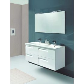   Vitale 120 cm fali fürdőszobabútor Kyra mosdóval, tükörrel