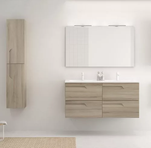 Vitale 120 Nature Beige színben + fali szekrény