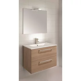   Easy 80 cm fali fürdőszobabútor Kyra mosdóval, tükörrel