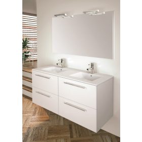   Easy 120 cm fali fürdőszobabútor Kyra mosdóval, tükörrel