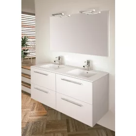   Easy 120 cm fali fürdőszobabútor Kyra mosdóval, tükörrel