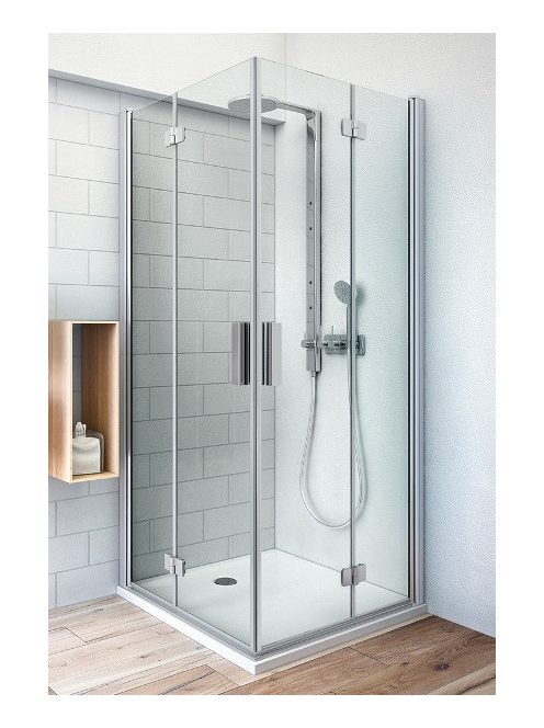 TZOL1+TZOP1 90x90 nyílóajtós zuhanykabin