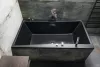 Polysan Quest 180x100 egyedi akril kád matt fekete