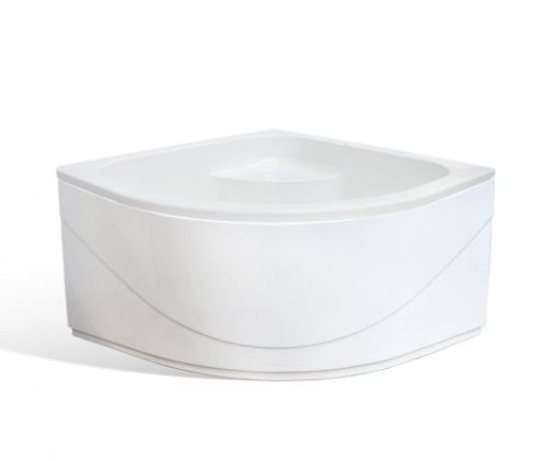 Viki Lux 90 íves magasított zuhanytálca mélyített