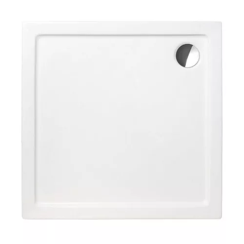 Flat Kvadro 90 szögletes zuhanytálca felülnézet