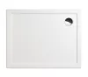 Flat Kvadro 100x80 zuhanytálca felülnézet