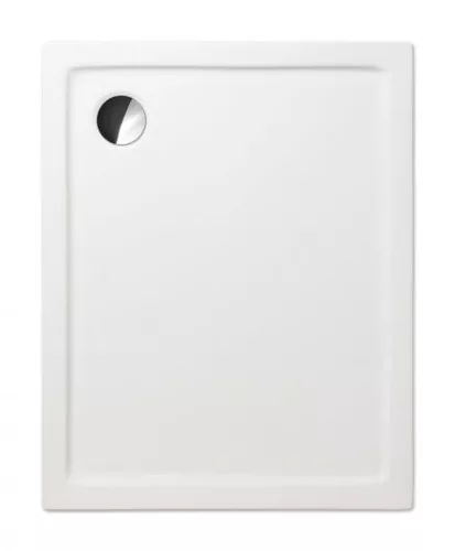 Flat Kvadro 130x90 téglalap akril zuhanytálca felülnézet