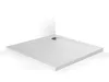 Flat Stone 90x90 szögletes akril zuhanytálca fehér