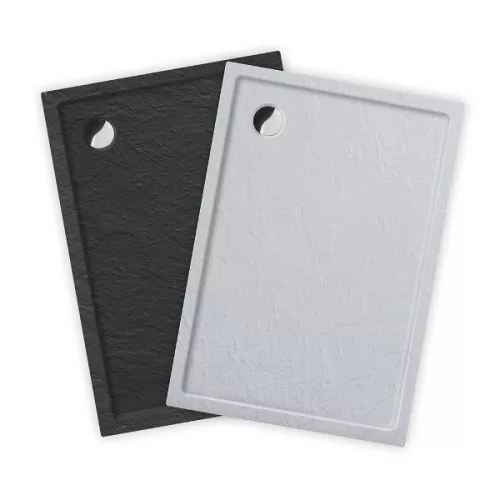 Flat Stone 90x90 szögletes akril zuhanytálca színek