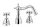Bugnatese Princeton bidet csaptelep 825, króm