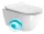 Sapho GSI Pura Swirflush fali WC, fehér