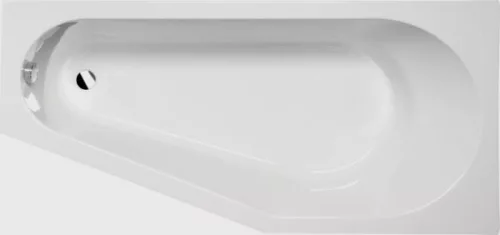 Tigra 170x80 aszimmetrikus akrilkád jobbos