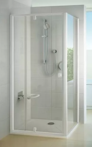 Ravak Pivot PPS-100 fix oldalfal fehér keret