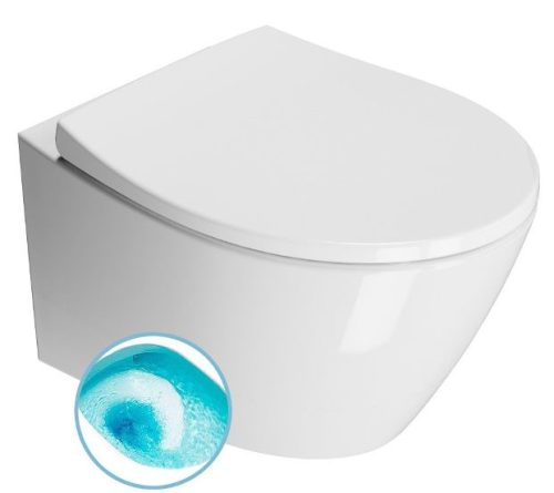 Sapho GSI Modo Swirflush fali WC ExtraGlaze