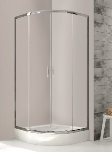 Sanplast KP4/FRIS-b-90-S 90x90 íves zuhanykabin
