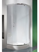 KP1DJa/TX5b 90x90 íves nyílóajtós zuhanykabin