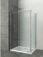 Prestige 120 cm tolóajtós zuhanyajtó + oldalfal