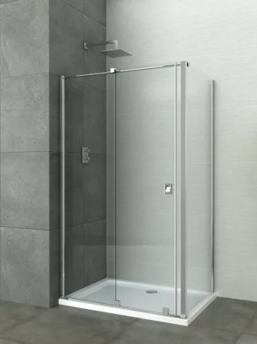 Prestige 120 cm tolóajtós zuhanyajtó + oldalfal