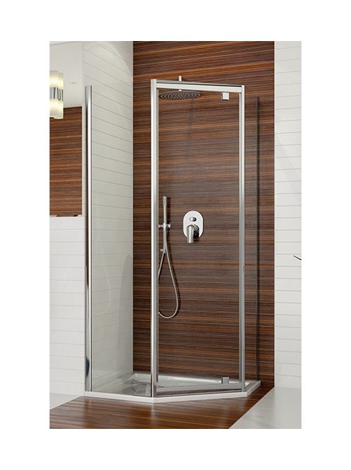 PKDJA/TX5b 90x90 ötszögletű zuhanykabin