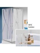 KN/FreeZone 90x90 szögletes zuhanykabin W15 üveggel