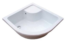 Ravak Sabina 80 LA íves magasított zuhanytálca