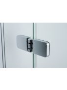 KN4/FREE-80-S szögletes nyíló ajtós zuhanykabin zsanér