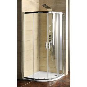   Gelco Sigma 90x90 íves zuhanykabin + öntött márvány tálca