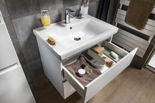 Aqualine Altair 80 cm alsóbútor mosdóval
