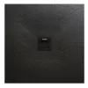 Arezzo SOLIDSoft 100x100 cm szögletes zuhanytálca fekete