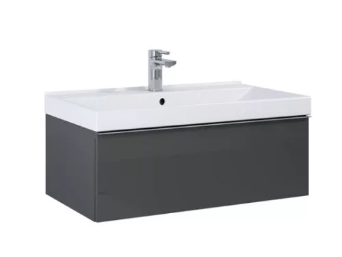 Monterey 80 cm modern fürdőszobabútor antracit
